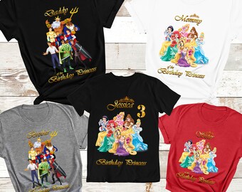 regalo compleanno Personalizzata Bambini Principessa Biancaneve T Shirt Top 