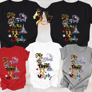 My First Disney Trip Shirt 2025,Disney Family 2025 Shirt,First Disneyworld Trip,Disneyland Family Vacation Matching Shirt,Gift Disney Shirt