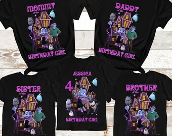 Vampirina Birthday Shirt Family Vampirina Shirt Vampirina Birthday Party Vampirina Birthday Family Party Shirt Vampirina Personalized Shirt