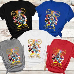 Disney Custom Family 2025 Shirt,Personalized Disney Family Vacation T-shirts,DisneyWorld Shirt,Family Vacation Disney Shirts,Custom Shirts