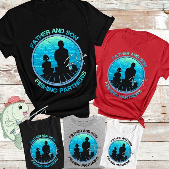 Father Son Fishing Shirts,father Son Matching Shirts,daddy and Me Fishing  Shirt,best Fishing Buddies Fishing Shirt, Fathers Day Fishing Gift 