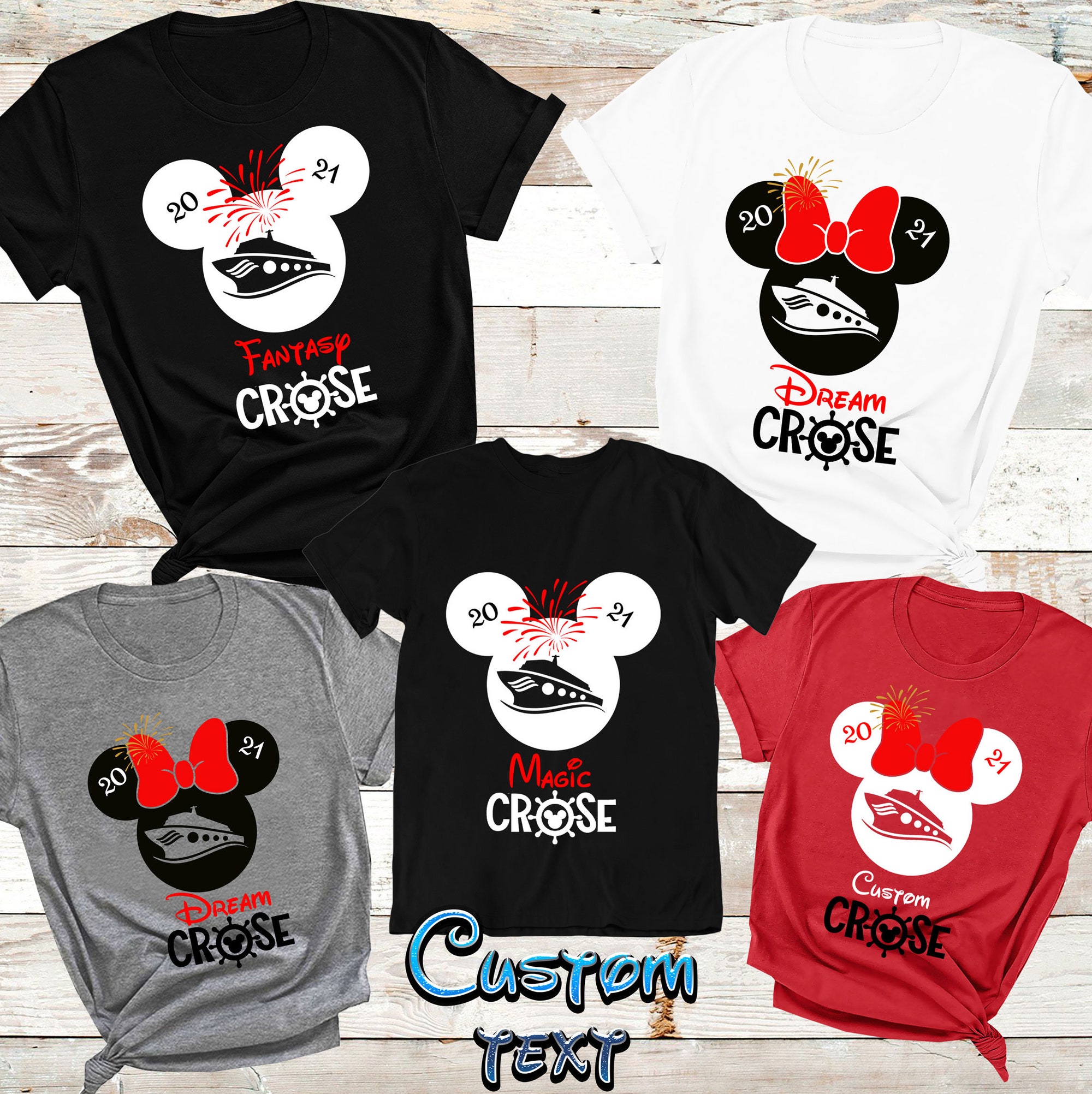 Discover Disney Cruise Matching T-Shirt