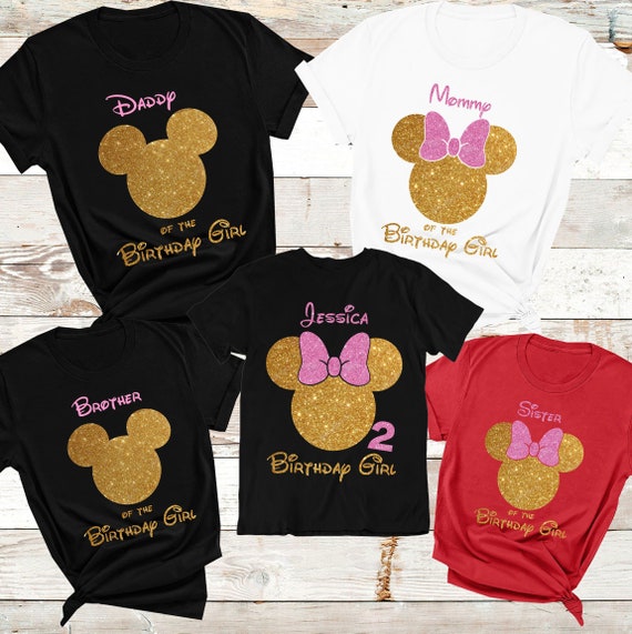 Camisa de Minnie Mouse de cumpleaños de Minnie Mouse - Etsy México