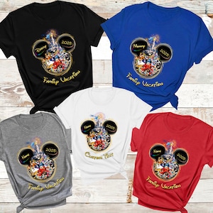 Disney Custom Family 2025 T-shirt,Disney Family 2025 Shirt,Custom Family Shirt,Disney Family Trip Shirt, DisneyWorld Family Vacation Shirt