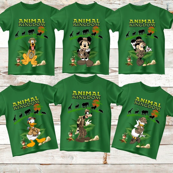 Disney Animal Kingdom Shirts,disney Family Animal Kingdom Shirts, Mickey  Mouse Vacation Safari T Shirt, Disneyworld Family Safari Shirt -  Canada