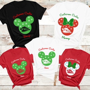 Disney Christmas Cruise Shirts,Disney Family Christmas Shirts,Christmas Shirts,Disney Vacation T-shirt, Family Disney Cruise Christmas Shirt