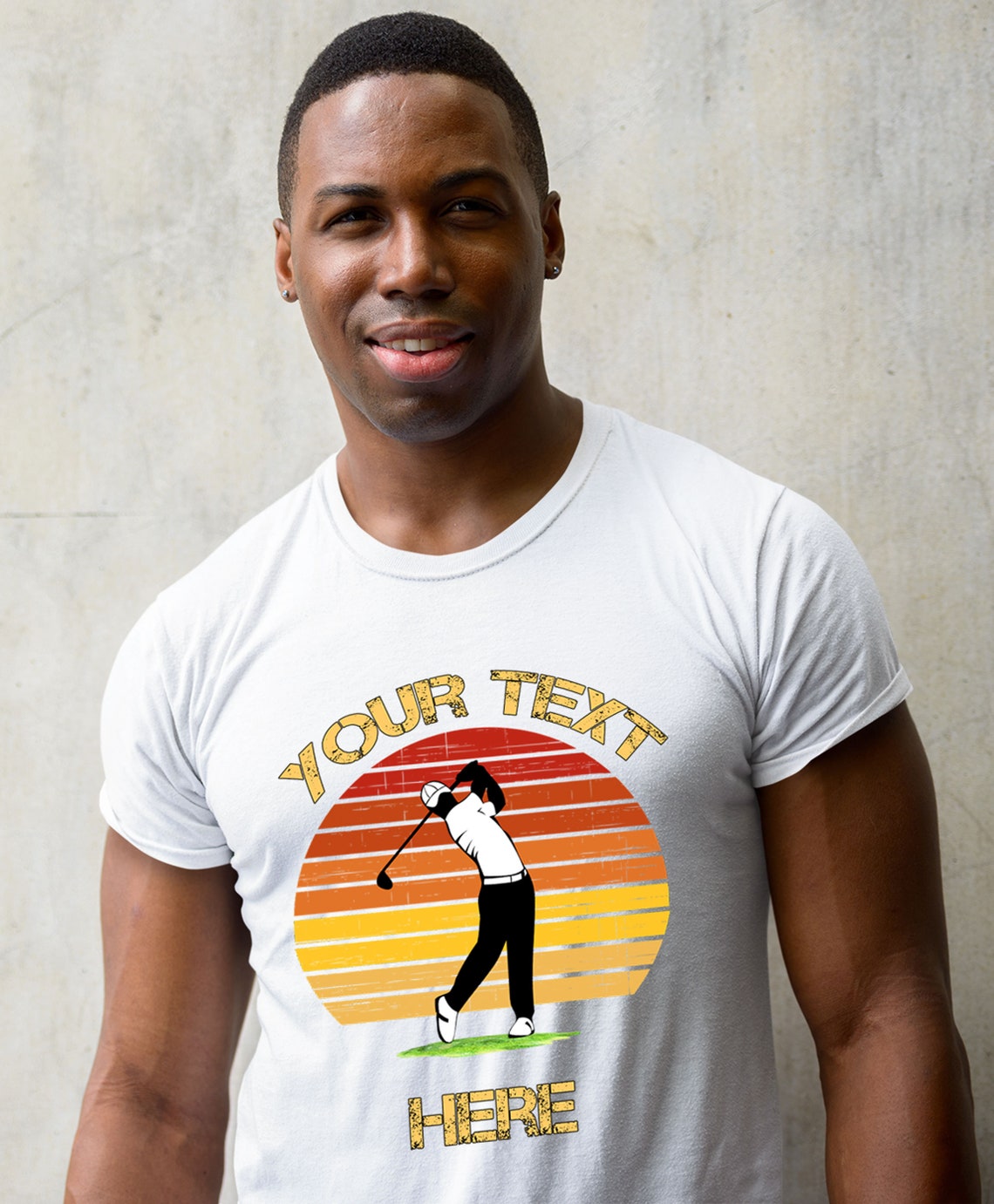 Funny Golf Shirt for Men Golf Shirt for Men Your Text on Shirt Etsy