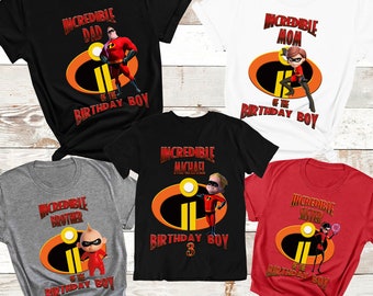 Details about New The Incredibles Personalized Party Favor T Shirt birthday present gift Details about New The Incredibles Personalized Party Favor T Shirt birthday present gift