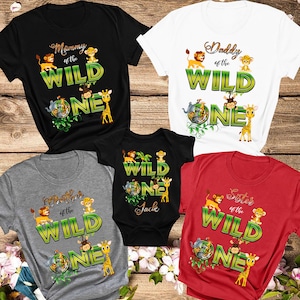 Safari Wild One Birthday Shirts,Safari Wild One Family Shirts,Safari Wild One Party Shirts,Safari Wild One Family Trip Jungle Birthday Shirt