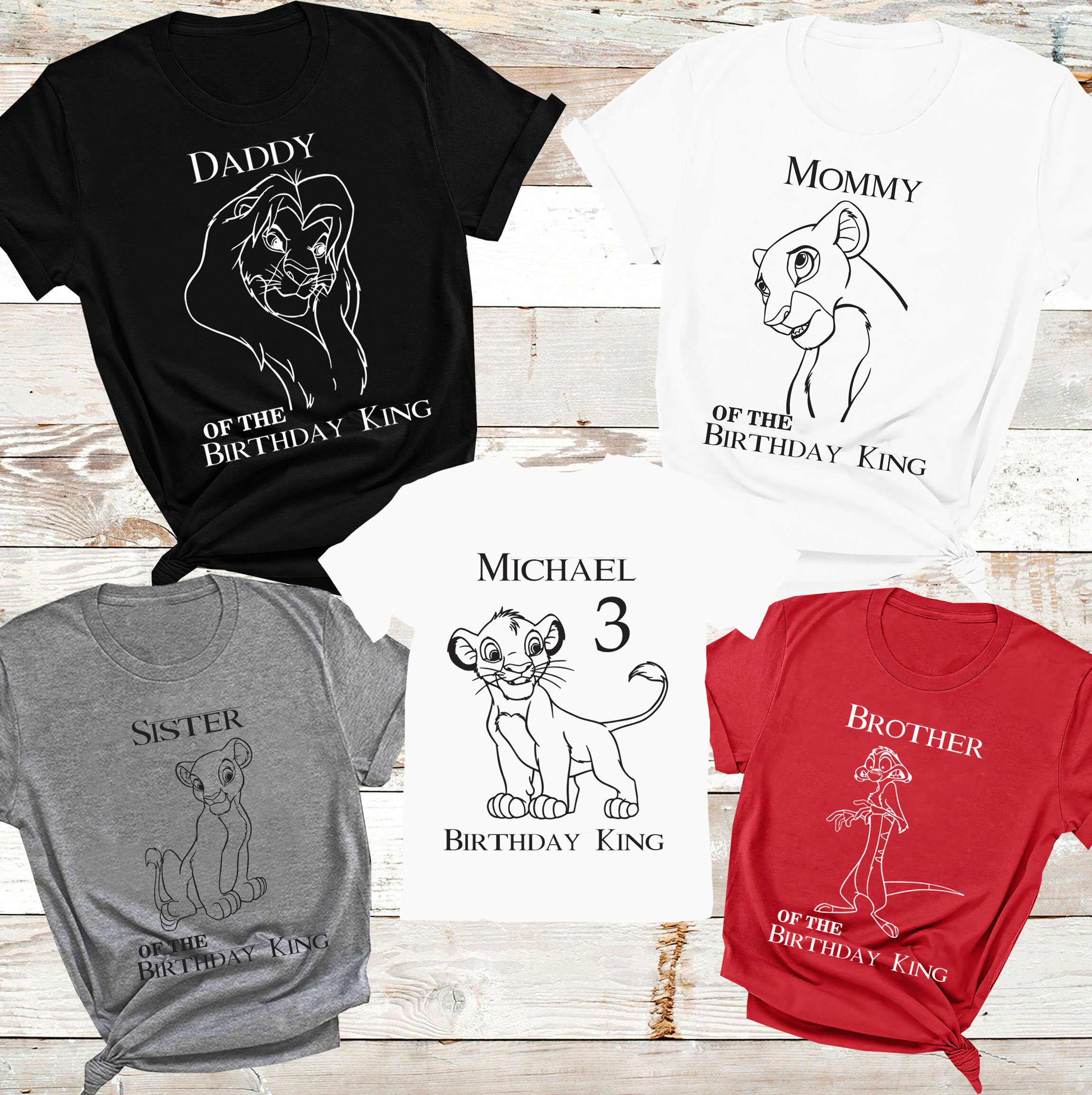 Lion King Birthday Shirt Lion King 