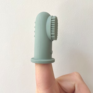 Minifolk シリコン製ベビー指歯ブラシ | 赤ちゃんの最初の歯ブラシ | 赤ちゃんの歯が生える時期 | 赤ちゃんの歯ブラシ | 赤ちゃんの離乳食 |