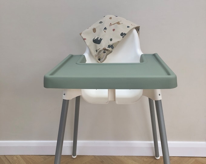 PLACEMAT full Cover Placemat IKEA Antilop Highchair Silicone Placemat
