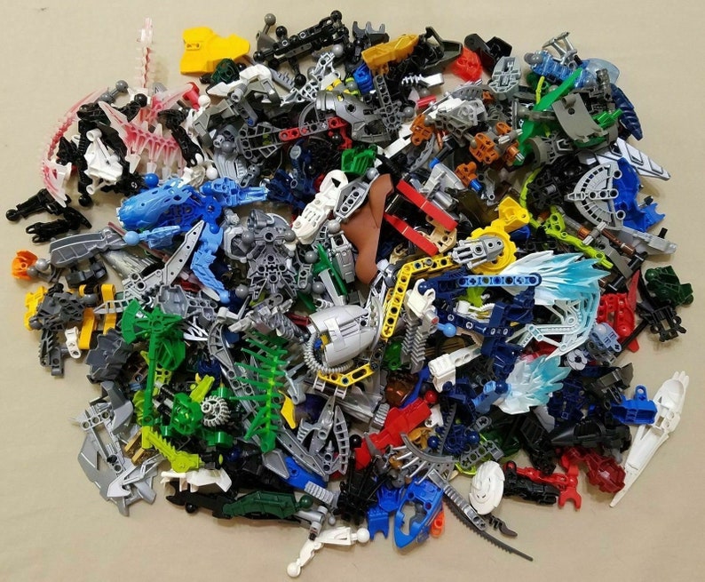 Bulk Lot of Assorted LEGO Bionicle Hero Factory Parts & Etsy