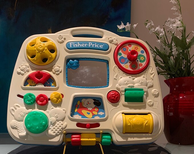 Vintage Fisher Price Crib Activity Center. Circa 1993 Etsy