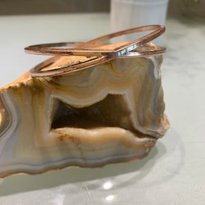 Vintage Copper Bangle Bracelet. Please read the description.