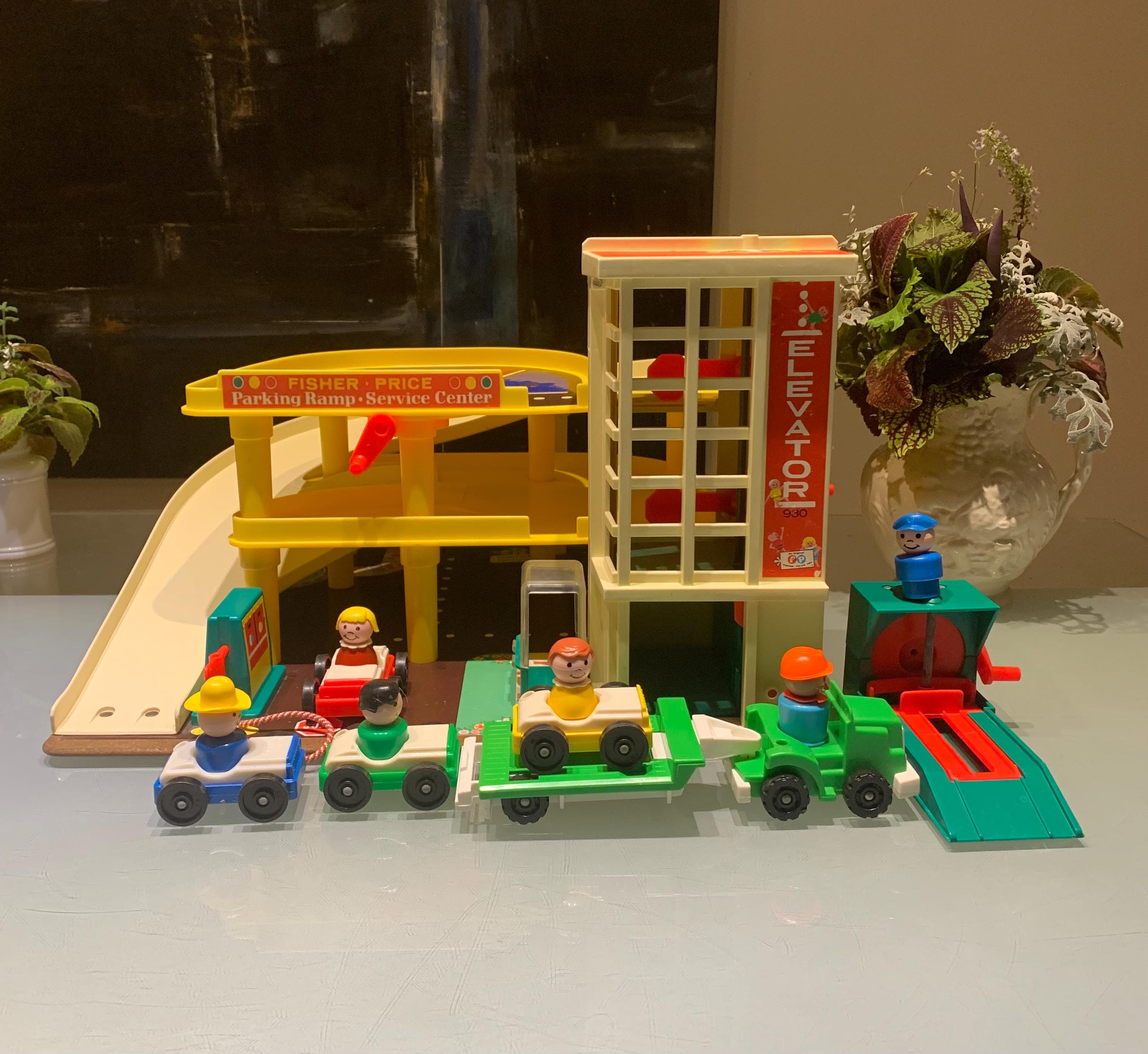 Little people parking garage on sale