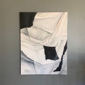Original Acrylic Abstract Painting By Alias Kane Titled &quot;KriVAUS&quot; 36x48, Fine Art/One of a Kind.
