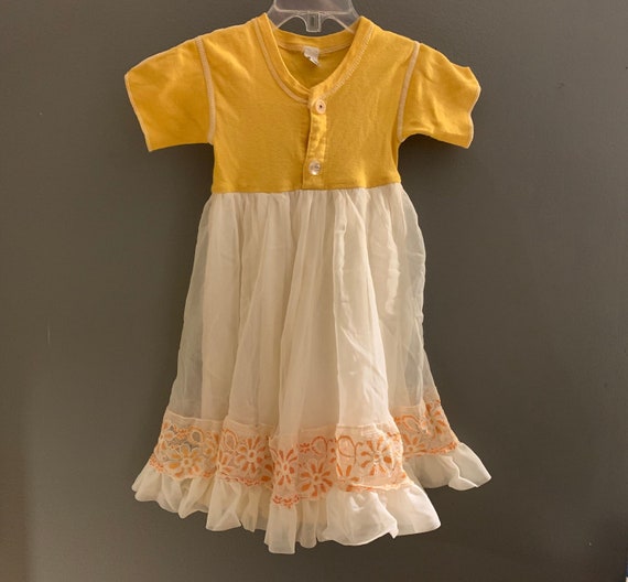 Vintage, Rare, HandMade, Adorable Toddler Dress. - image 1
