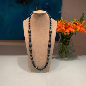 Vintage Lady Remington Long Beaded Necklace.