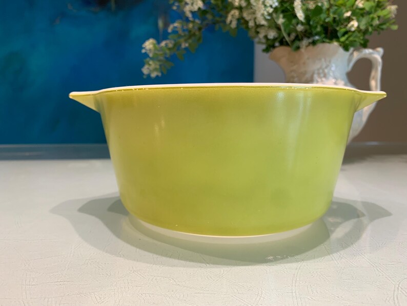 Vintage Pyrex Avocado Green Casserole Dish: #474-B or #475-B, Your ...