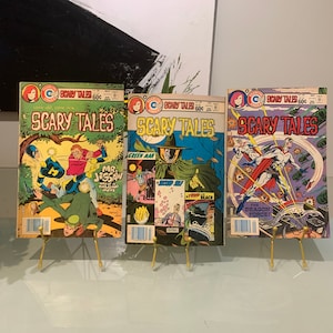 Charlton Comics presents: Scary Tales #38, #39 & #40. 1983