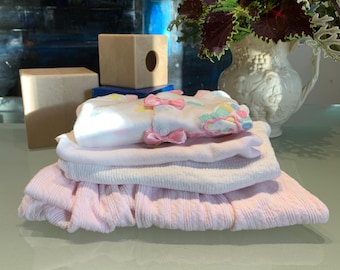 Vintage Baby Clothes Lot: Max & Ruby, Wee Bebe, Old Navy (Newborn-3 Months)