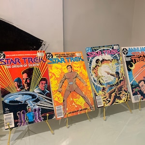 Star Trek by DC Comics: The Origin of Saavik #7, Special Issue #19 By Walter Koenig, #21 & Annual #1. Please Read the Description. 1980's