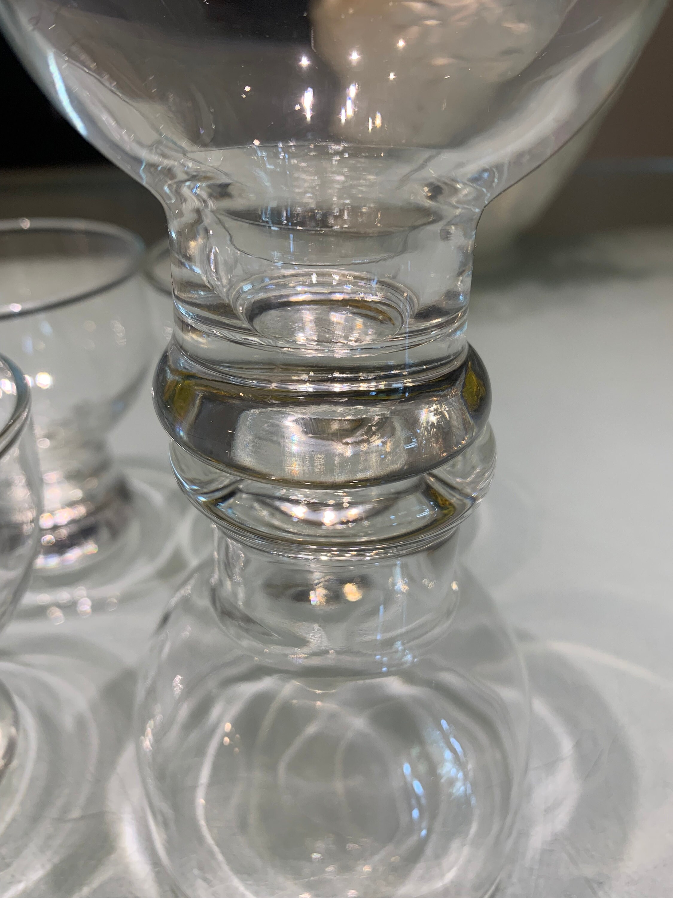 Vintage Glass Sake Glases. Your Choice, Please Read the