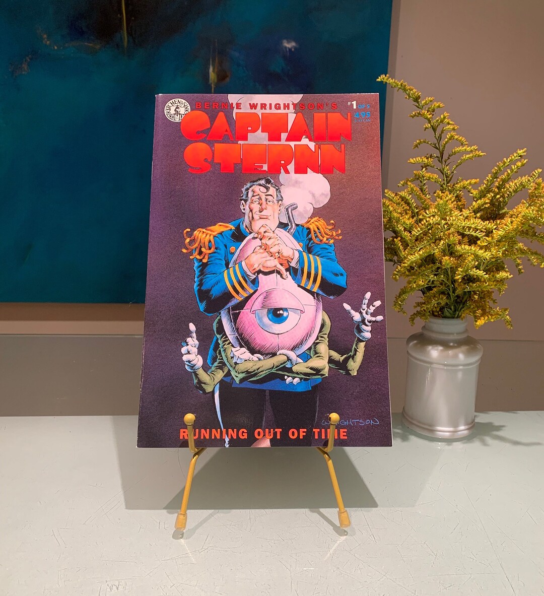 Captain Stern Running Out of Time #1 by Kitchen Sink Press Comix. 1993 ...