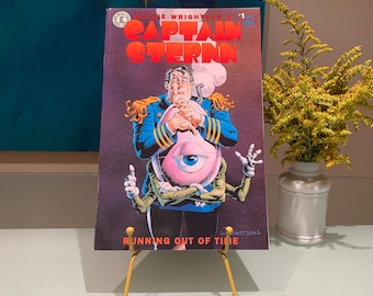 Captain Stern Running Out of Time #1 by Kitchen Sink Press Comix. 1993 Mint