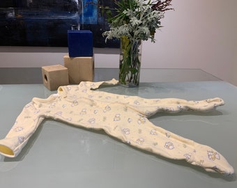 Vintage Baby Sleeper with Zipper by Children's Place Size 6-9 Months. 100% Cotton