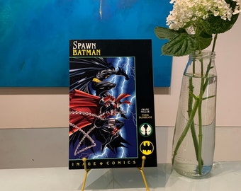Image Comic Presents SPAWN/Batman. By Frank Miller and Todd Mcfarlane. 1994 Very Fine-Near Mint