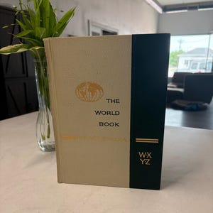 World Book Encyclopedia 1968 - Etsy