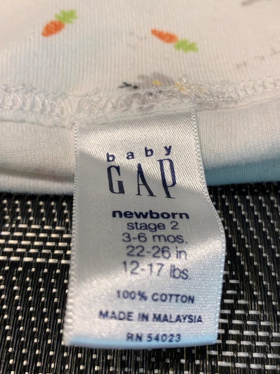 Vintage Baby Gap Newborn Hat. 100% Cotton. Circa … - image 7