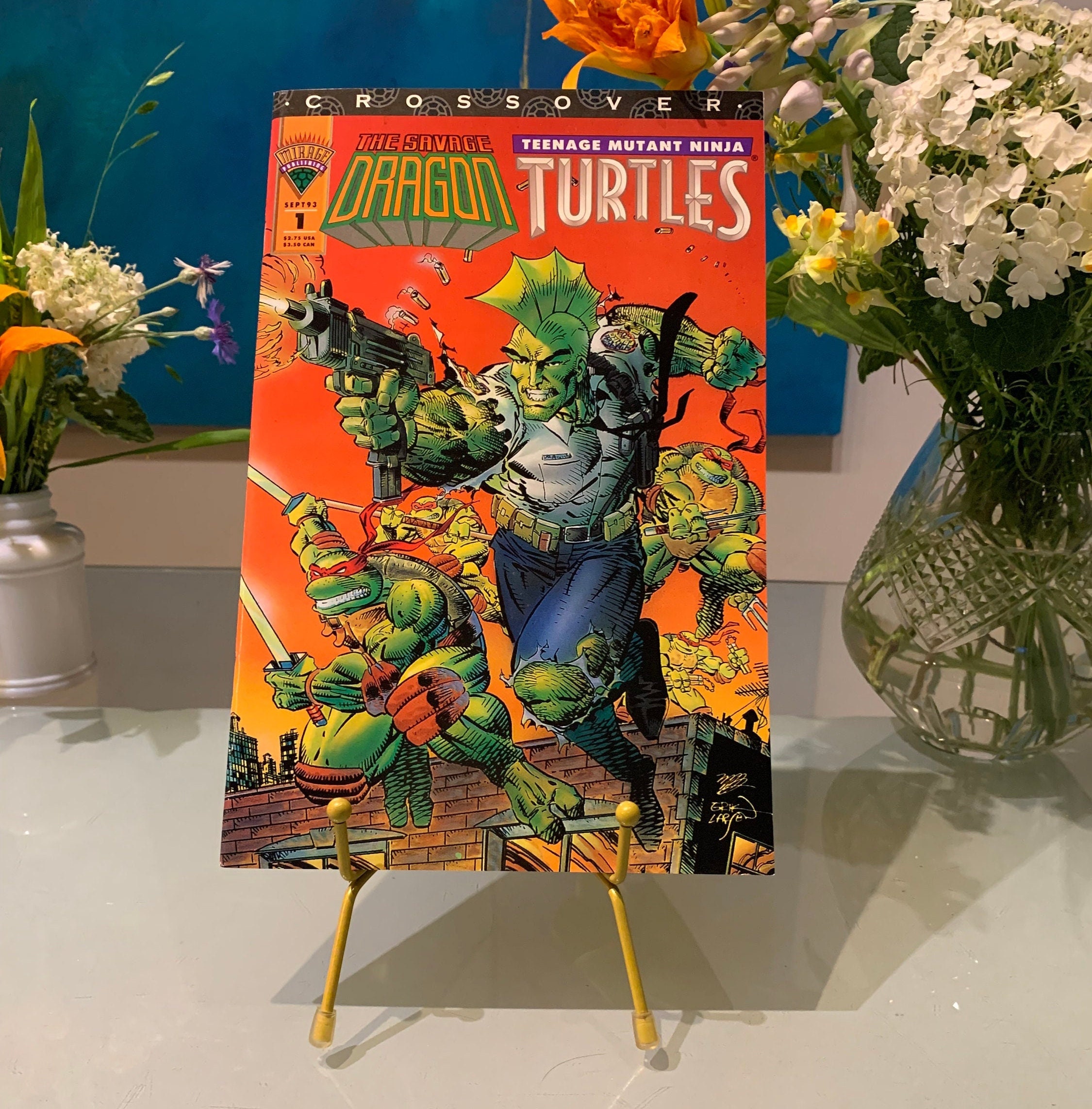 Savage Dragon/Teenage Mutant Ninja Turtles #1, first Publication 1993 Featuring Erik Larsen and Michael Dooney