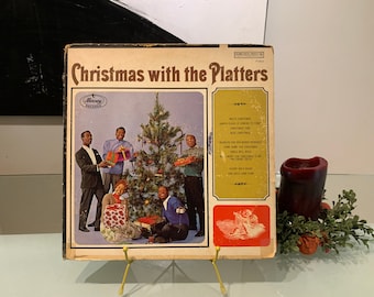 Christmas with the Platters Vinyl Record, by Mercury Records 1973.