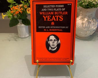 Vintage William Butler Yeats Poems & Plays, 1969 Paperback