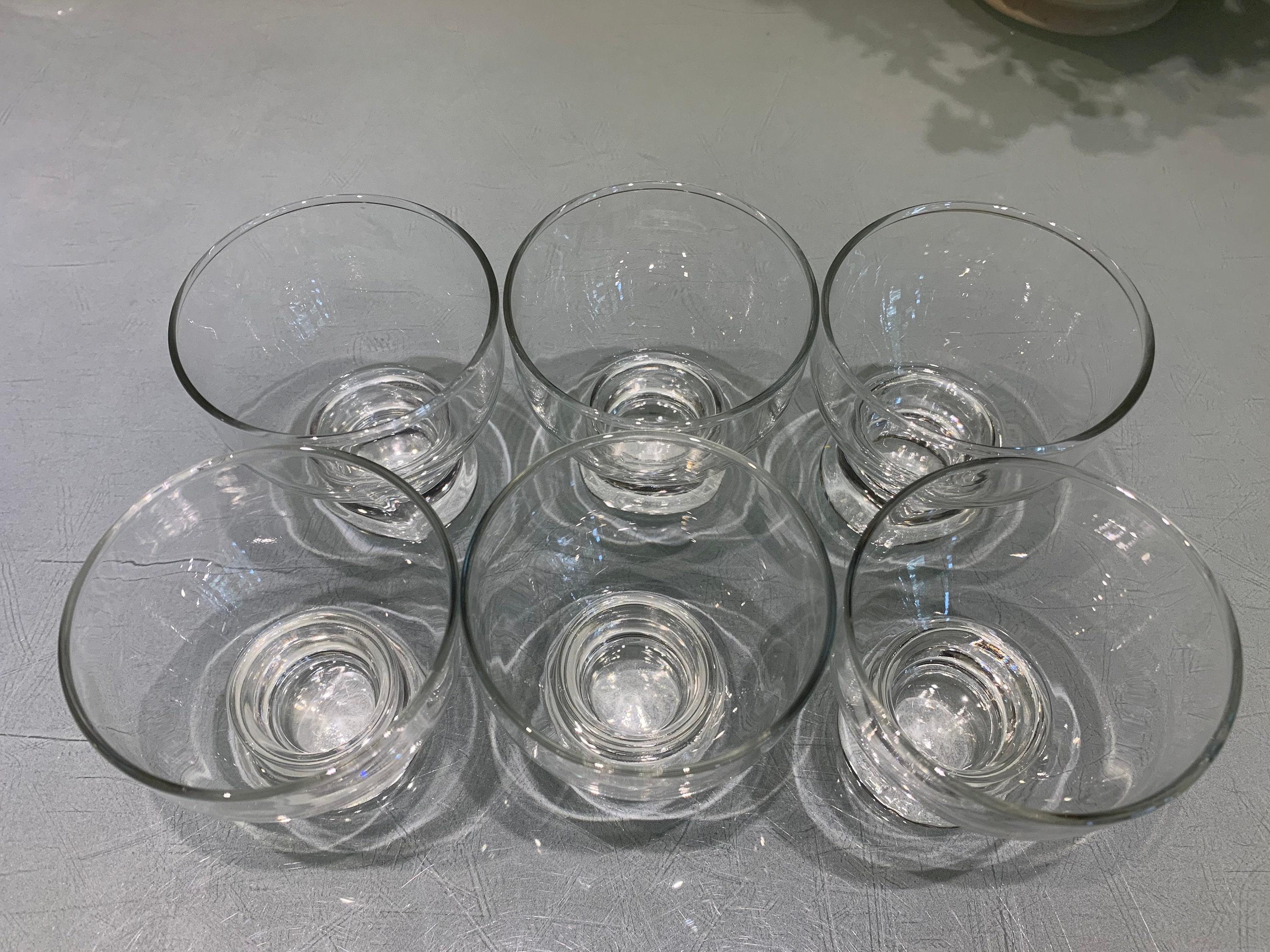 Vintage Glass Sake Glases. Your Choice, Please Read the