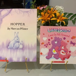 Children&#39;s Books by Scholastic:  HOPPER & CAREBEARS Love is ALL Around.
