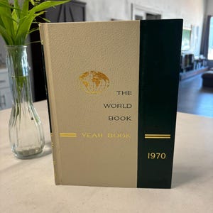 World Book Encyclopedia Yearbooks - Etsy