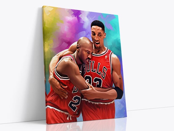 Basketball Art Print, Poster, NBA Gift, Chicago, Wall Art, Gift
