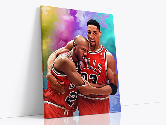 Basketball Art Print, Poster, NBA Gift, Chicago, Wall Art, Gift