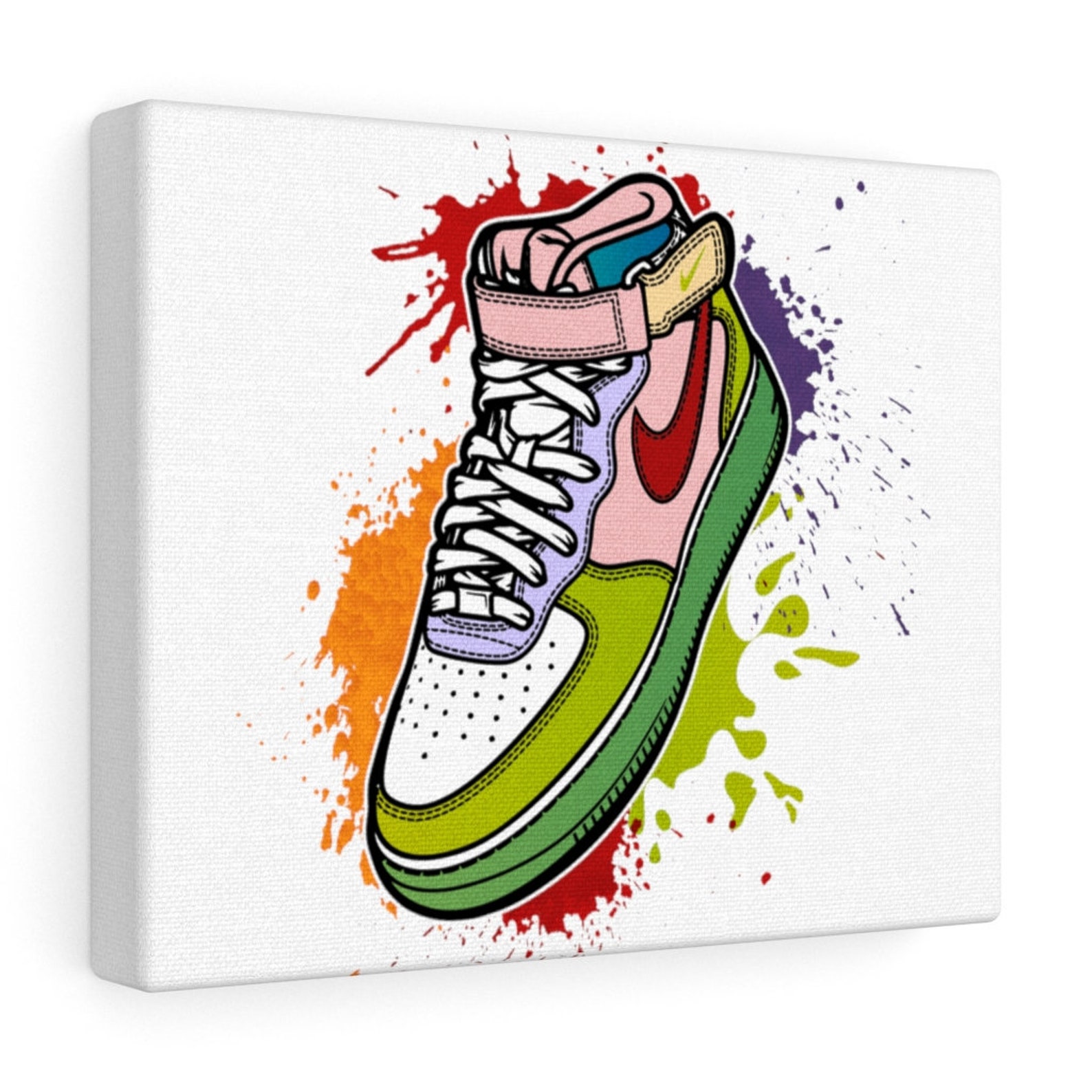 Air Jordan Canvas Print for Wall Decor Perfect Sneakers fan Etsy