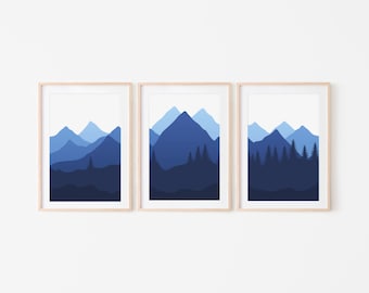 The Mountains Are Calling printable wall art