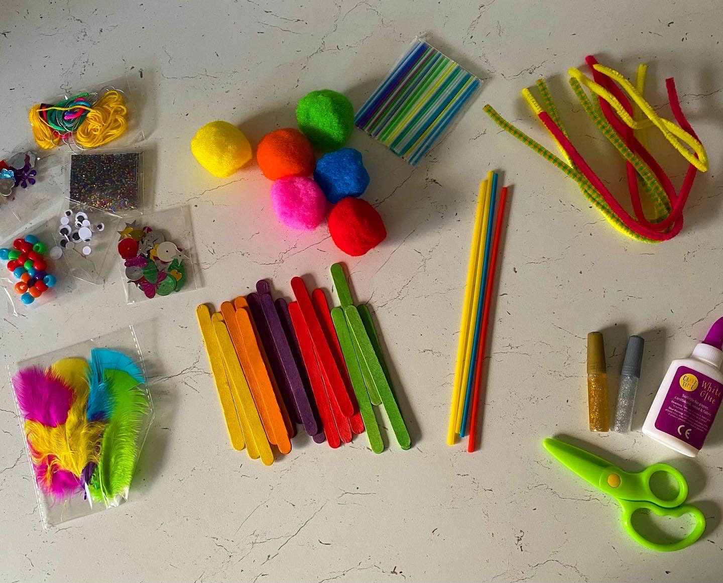 Dúo de almacenamiento de artes y artesanías más materiales de | Etsy