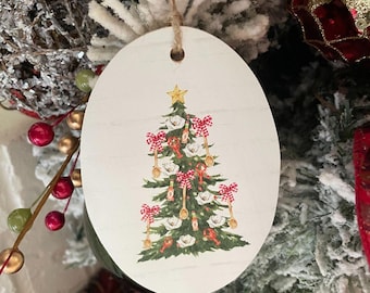 Louisiana Cajun Christmas Tree Ornament