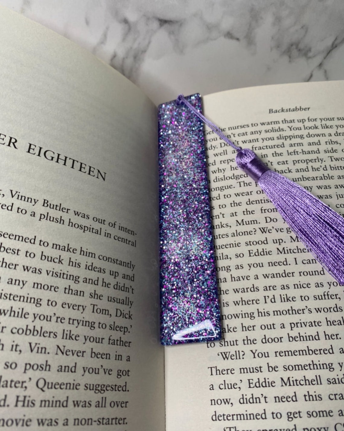 Handmade Resin Bookmarks Etsy