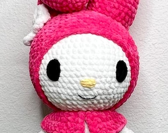 Crocheted Rabbit Plushie