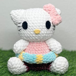 Crocheted Kitty Plushie