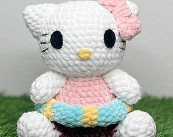 Crocheted Kitty Plushie